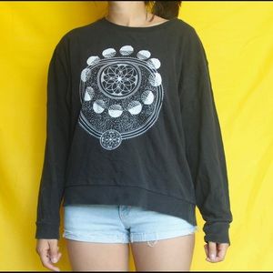 H&M DIVIDED Graphic Crewneck Sweater